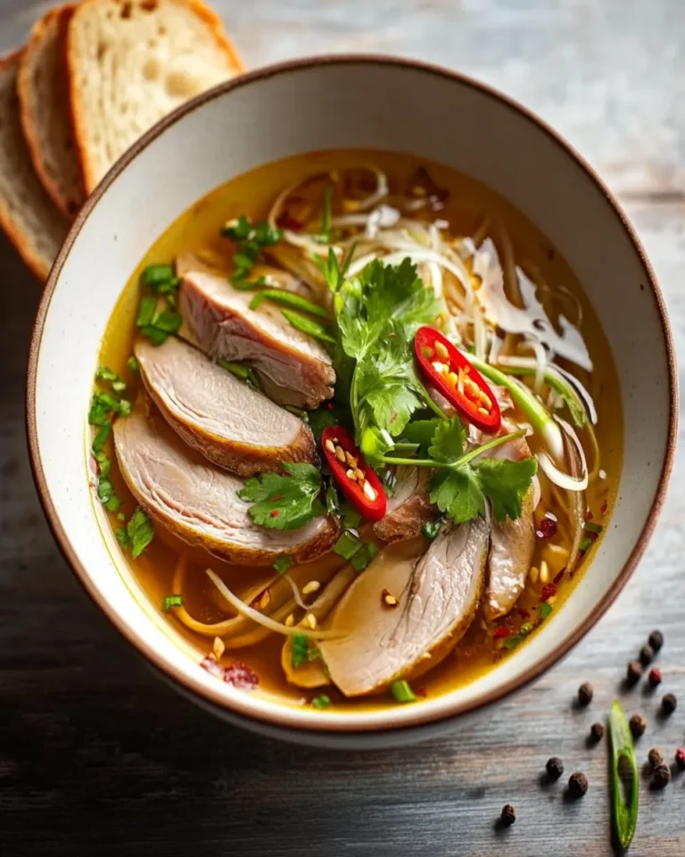 Smoked Duck Broth First Image First Image