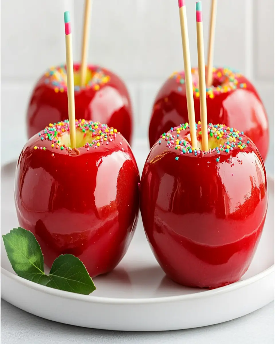 Bright and Crunchy Candy Apples: The Best Fall Treats Ever