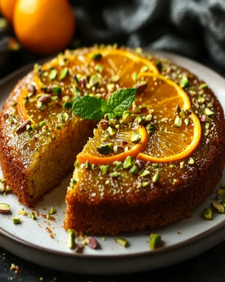 Flourless Orange, Pistachio, and Almond Cake First Image First Image