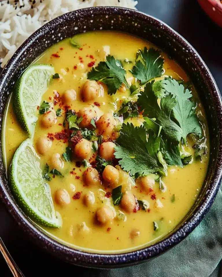 Coconut-Ginger Chickpea Soup First Image First Image