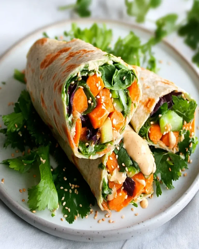 Carrot Ginger Tahini Wraps First Image First Image
