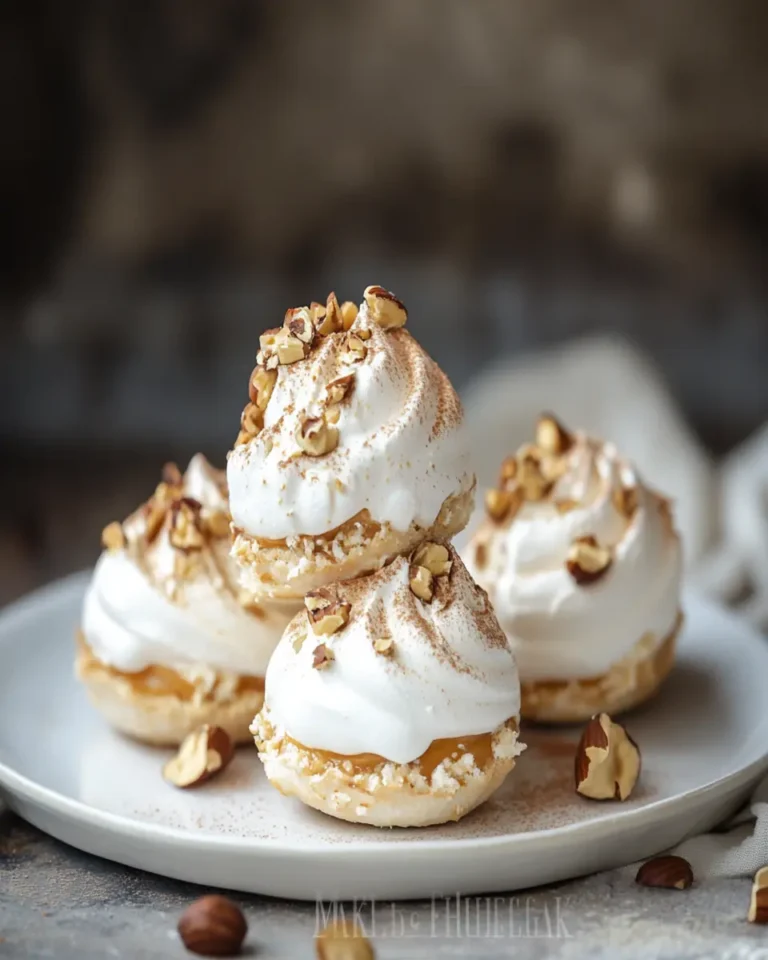 Hazelnut Meringue Bombs First Image First Image