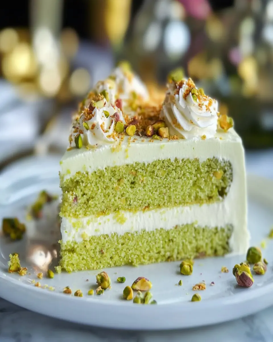 Pistachio Milk Cake First Image First Image