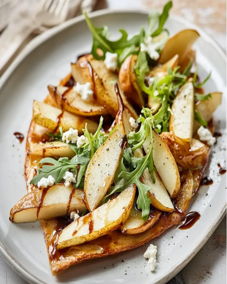Roasted Fennel & Pear Flatbread First Image First Image