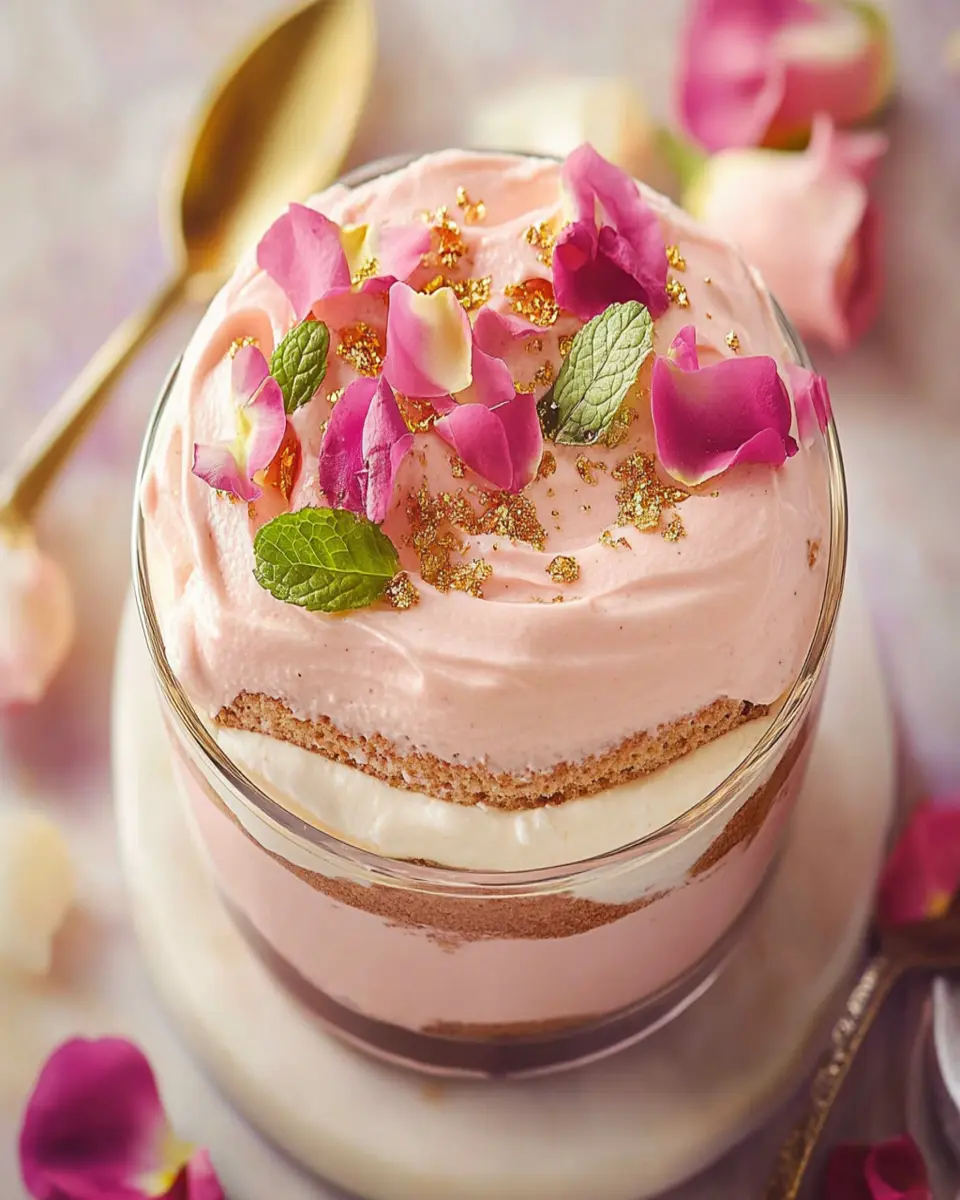 Elegant Rose Tiramisu First Image First Image