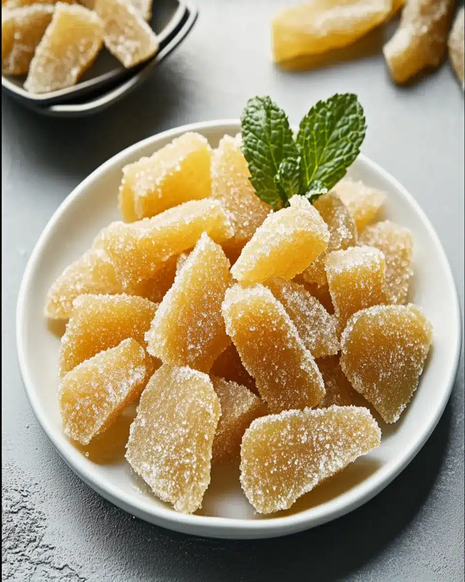 How To Make Candied Ginger First Image First Image