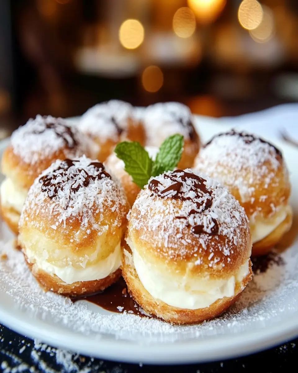 Italian Cream Bombs Dessert Recipe First Image First Image