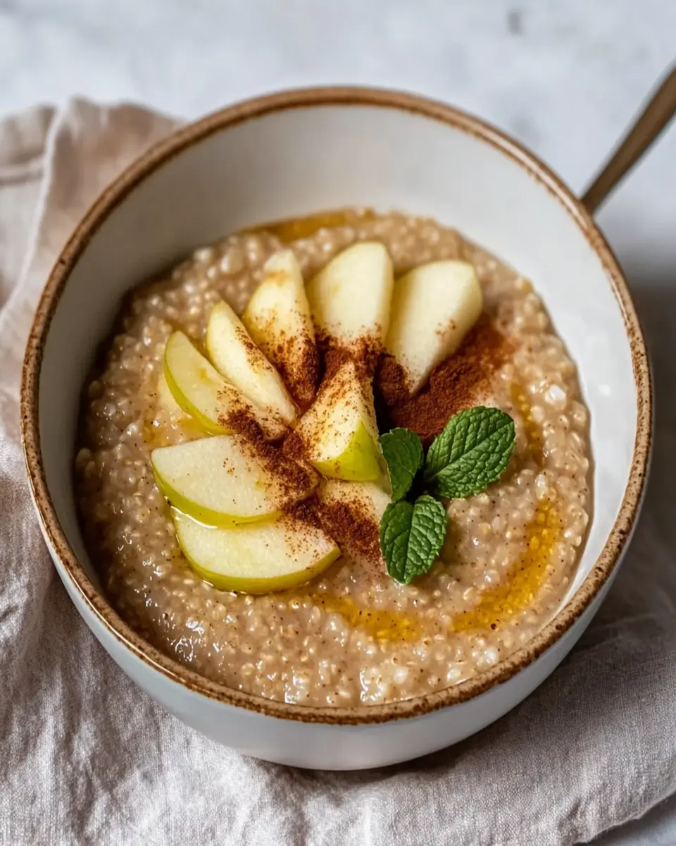 Cinnamon Apple & Millet Breakfast Porridge First Image First Image