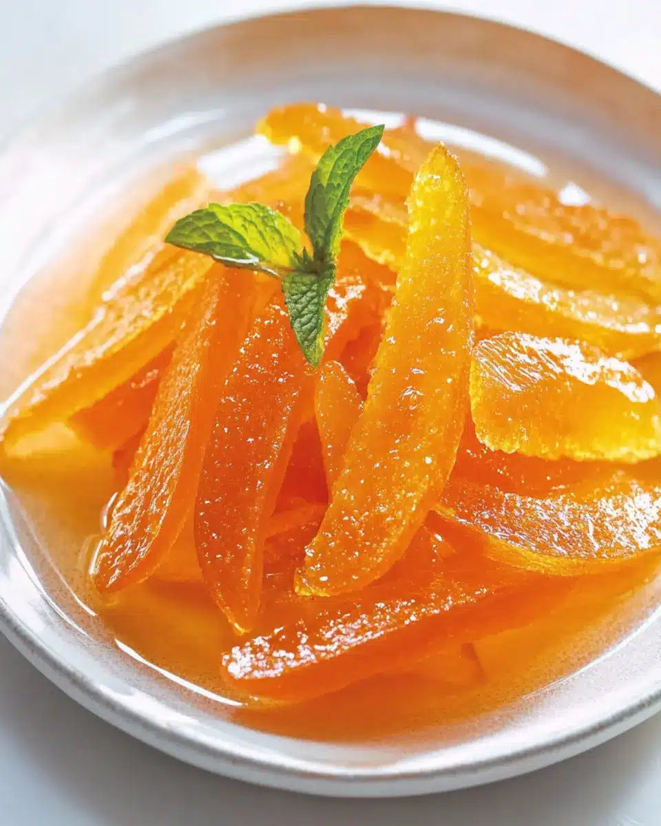 Candied Orange Peel in Syrup First Image First Image
