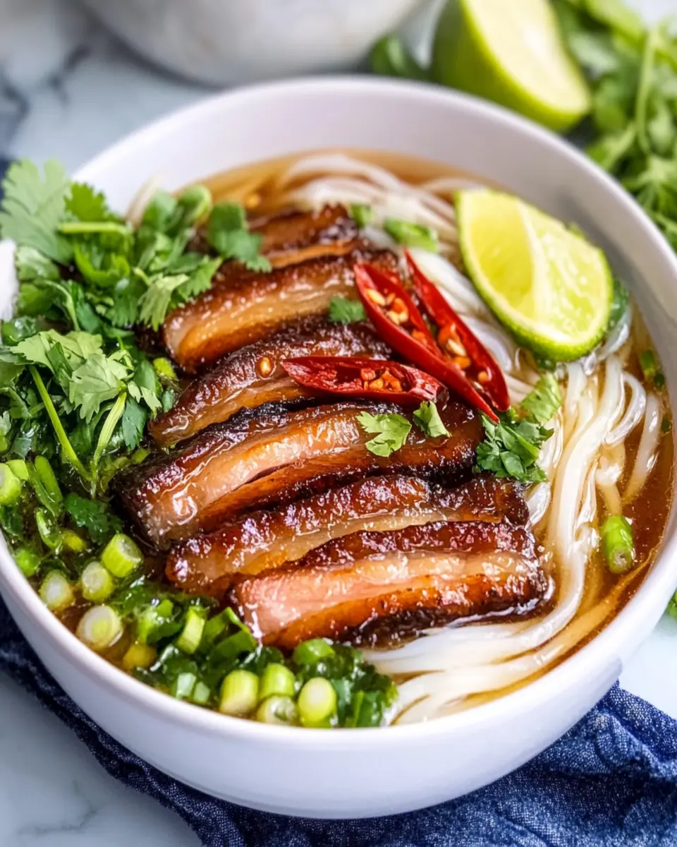 Pork Belly Pho First Image First Image