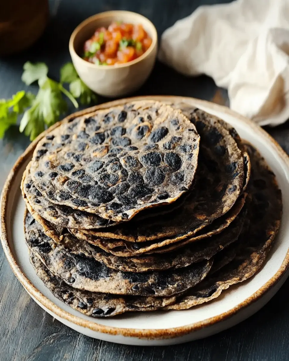 One Ingredienr Black Bean Tortillas First Image First Image