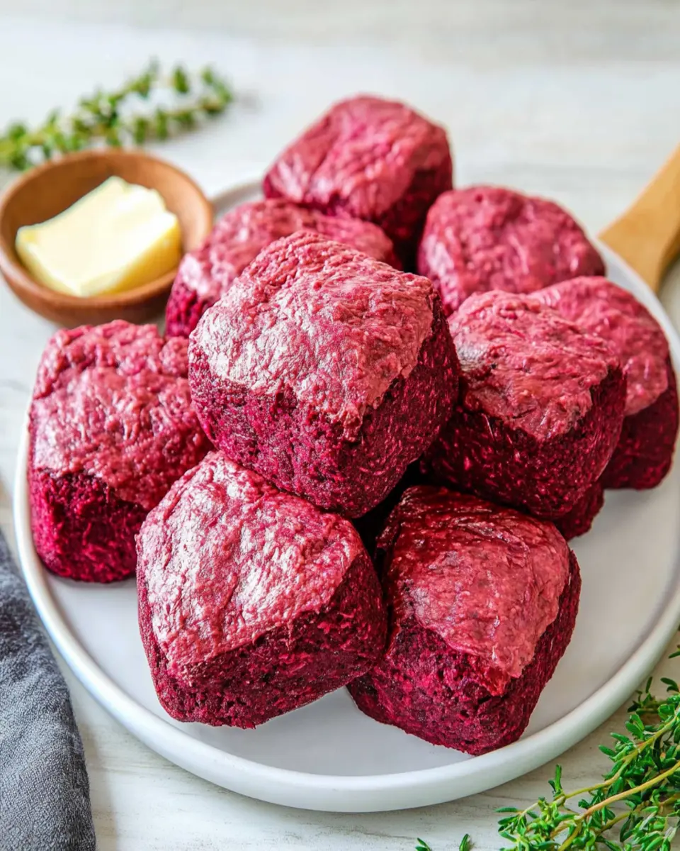 Beet Biscuits First Image First Image