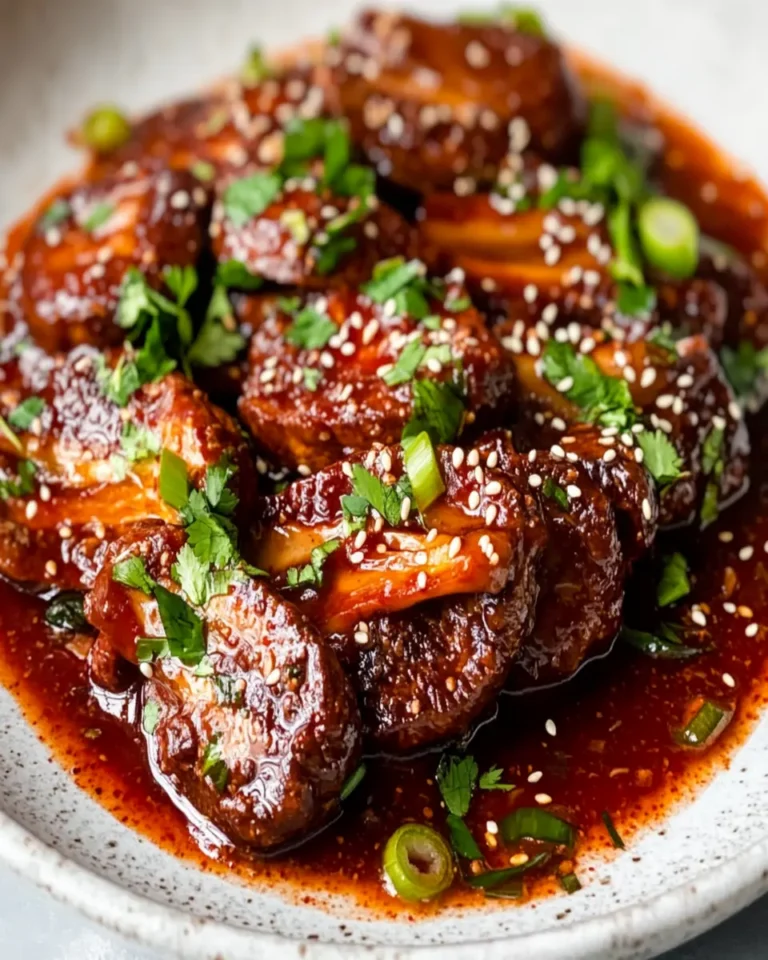 Make Gochujang Mushrooms First Image First Image