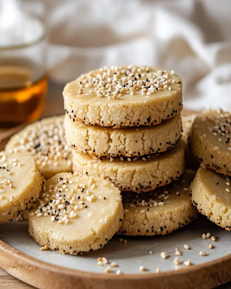 Tahini Shortbread Cookies First Image First Image