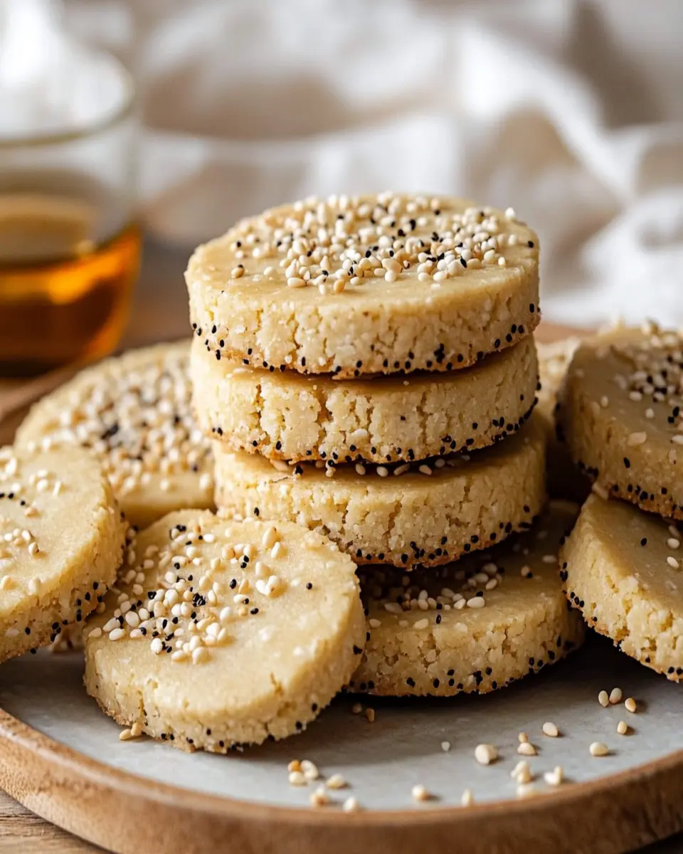 Tahini Shortbread Cookies First Image First Image