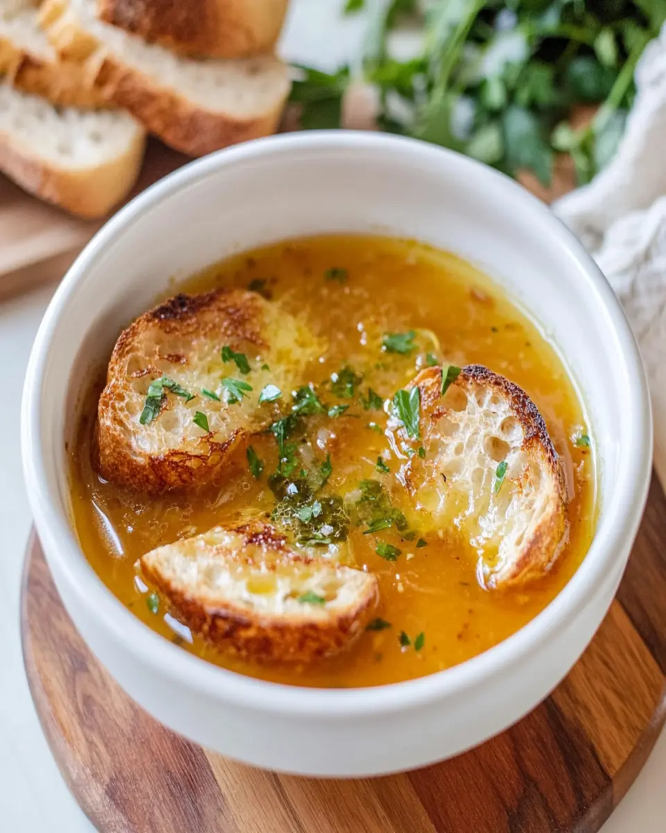 Healthy Spanish Garlic Soup First Image First Image