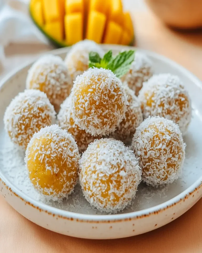 Coconut Mango Bliss Balls First Image First Image