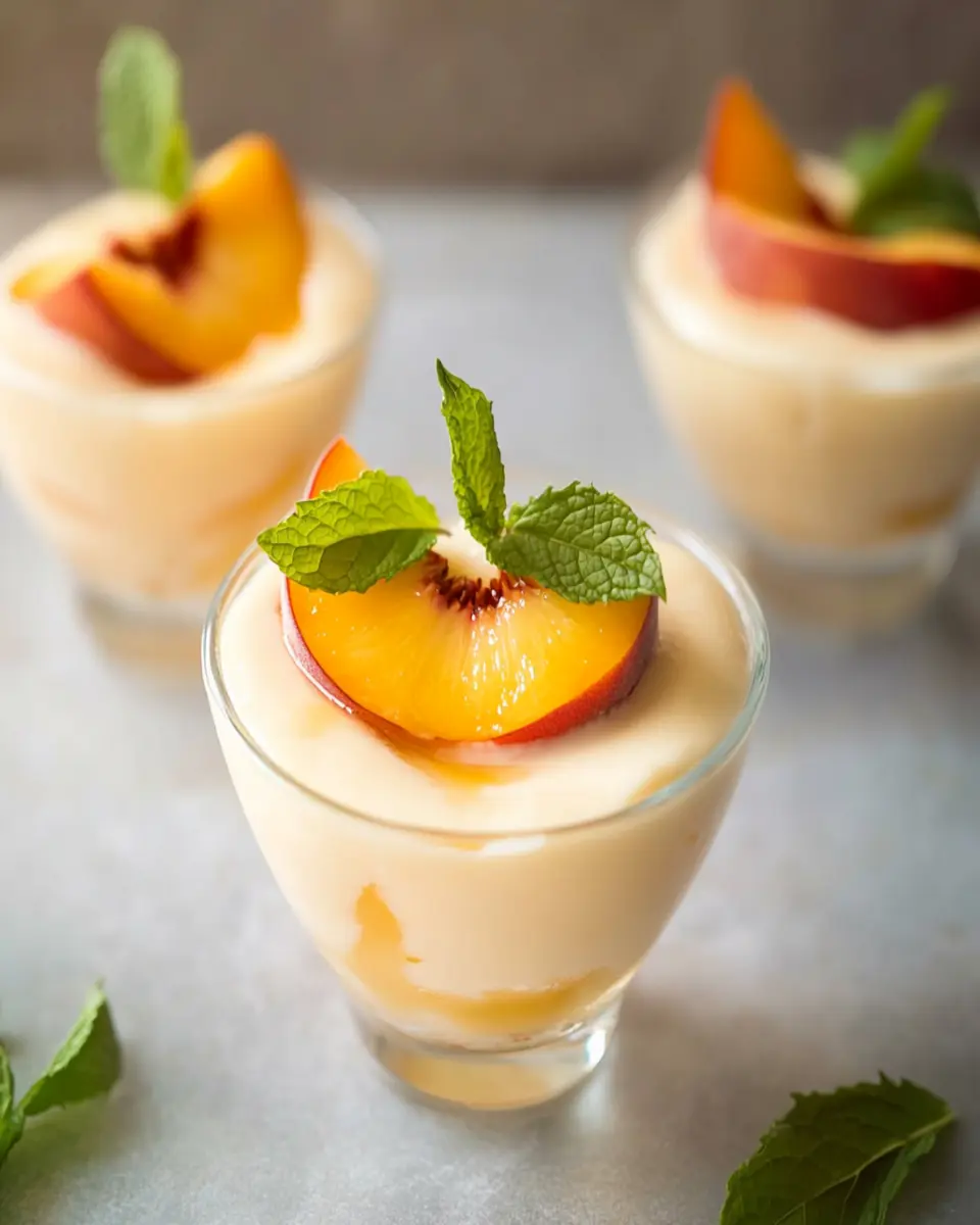 Peach Posset First Image First Image