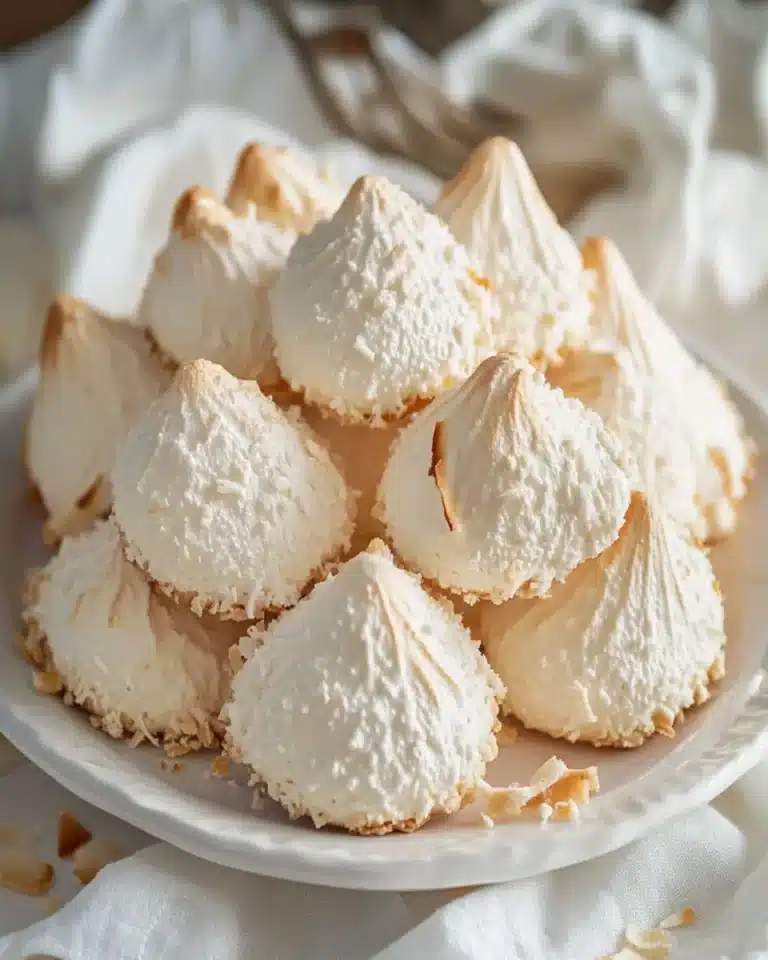 Austrian Coconut Meringue Cookies First Image First Image