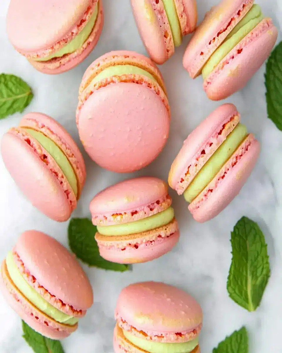 Guava Macarons Recipe with Creamy Guava Buttercream First Image First Image