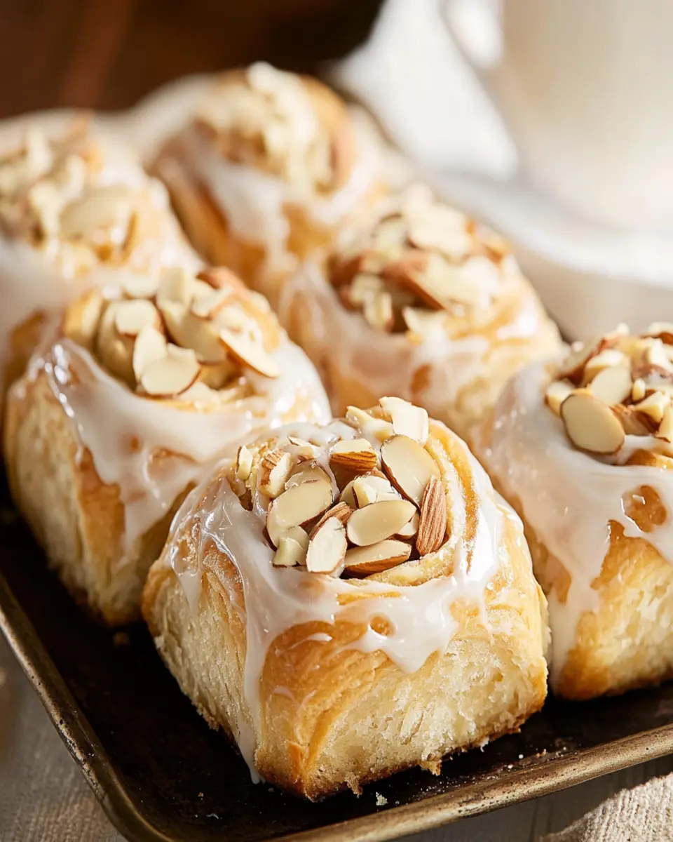 Indulgent Almond Sweet Rolls for Any Occasion First Image First Image