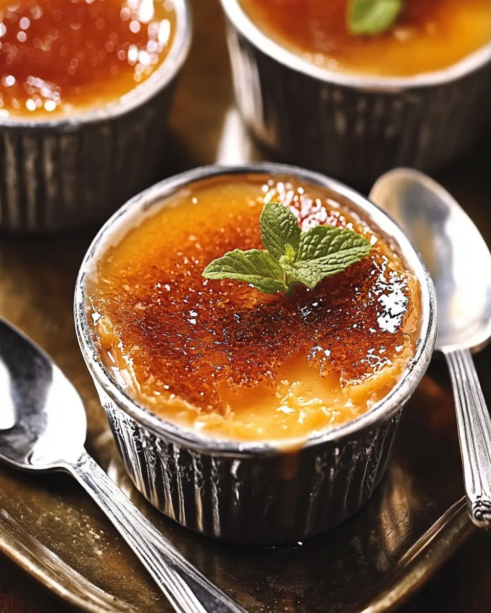 Thai Tea Creme Brulee: Indulgent Twist on a Classic Dessert
