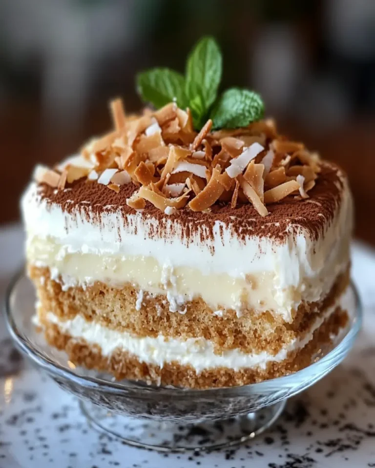 Coquito (Coconut Rum) Tiramisu First Image First Image