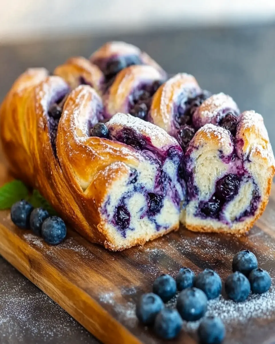 Blueberry Cream Cheese Babka First Image First Image