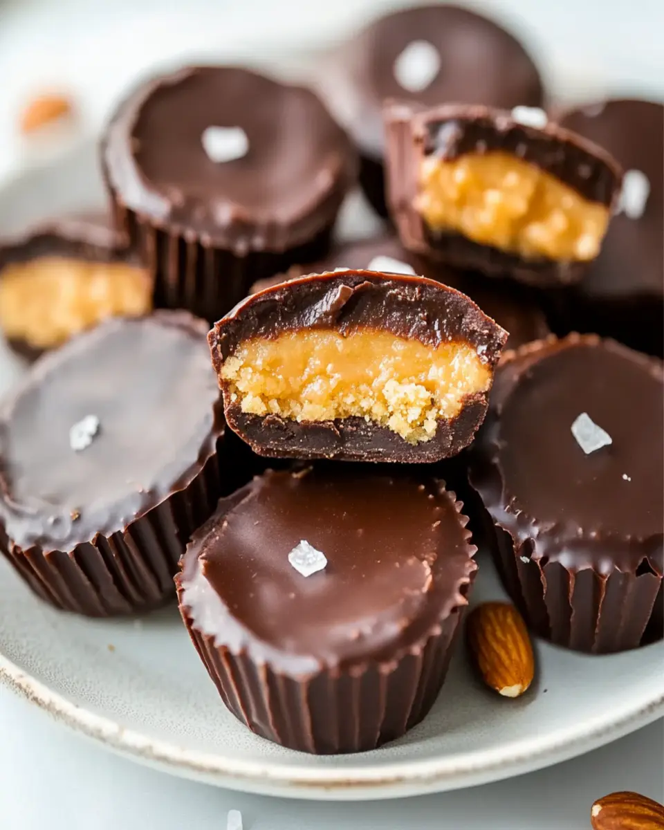Healthy Twix Cookie Cups First Image First Image