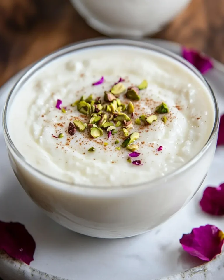 Fereni Recipe (Persian Rice Flour Pudding) First Image First Image