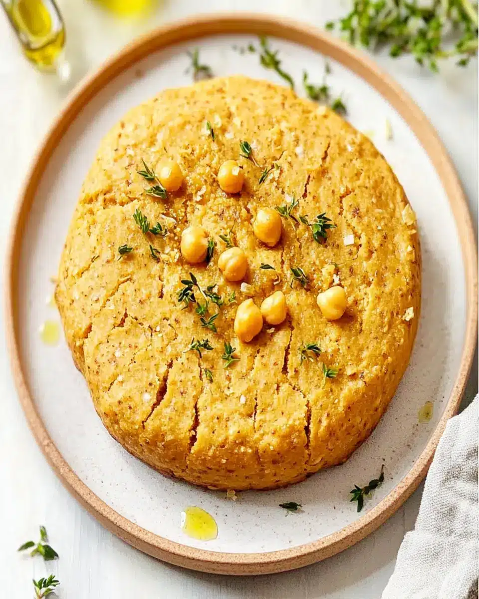 Flourless Chickpea Bread First Image First Image