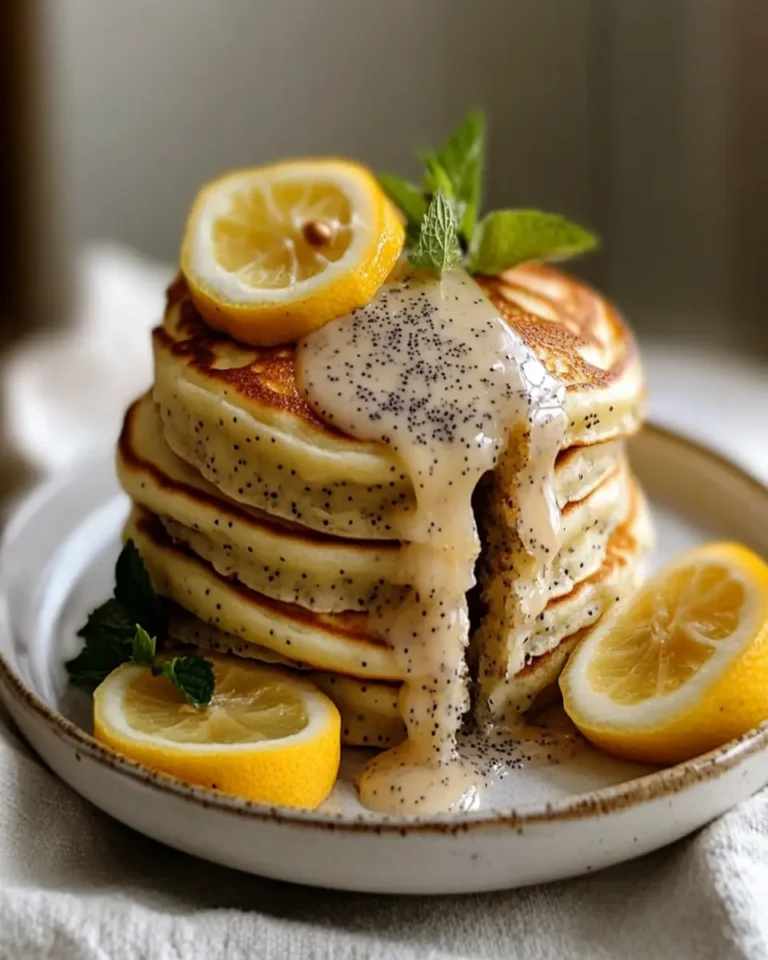 These Lemon Poppy Seed Pancakes First Image First Image