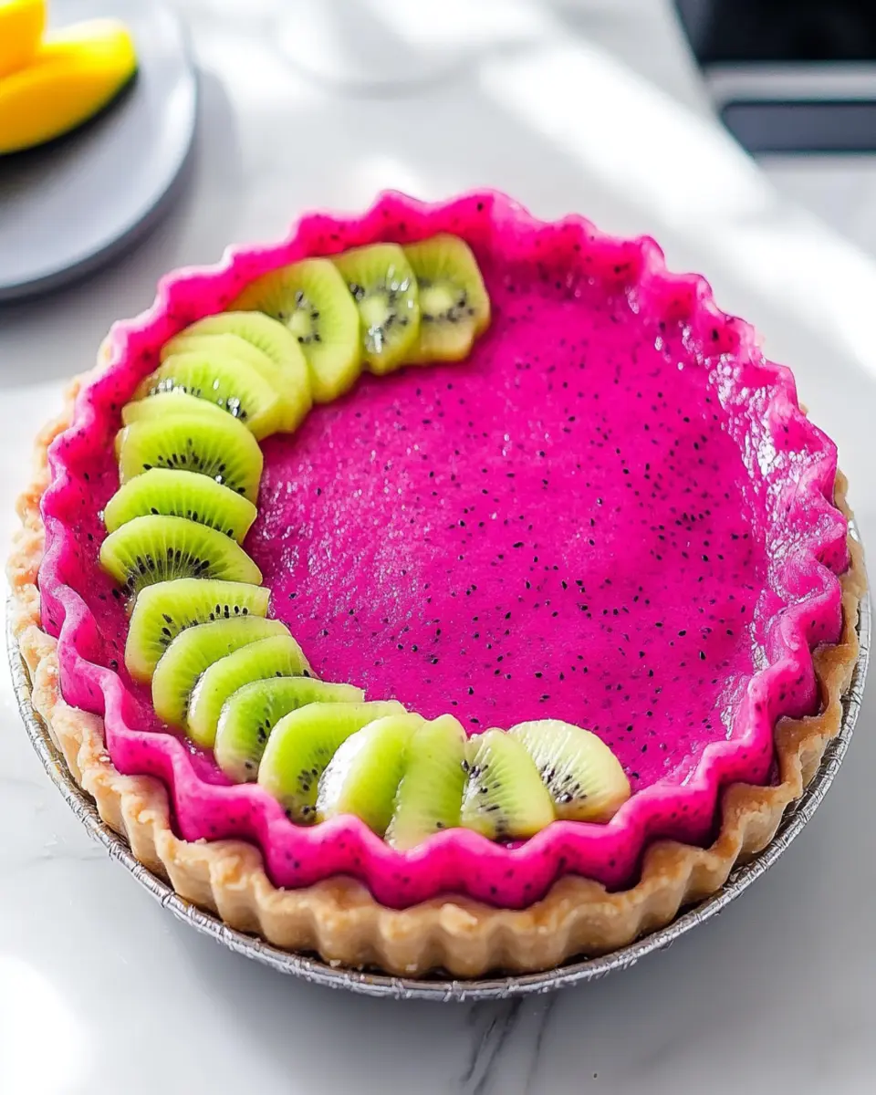 Dragon Fruit Pie Crust Recipe First Image First Image