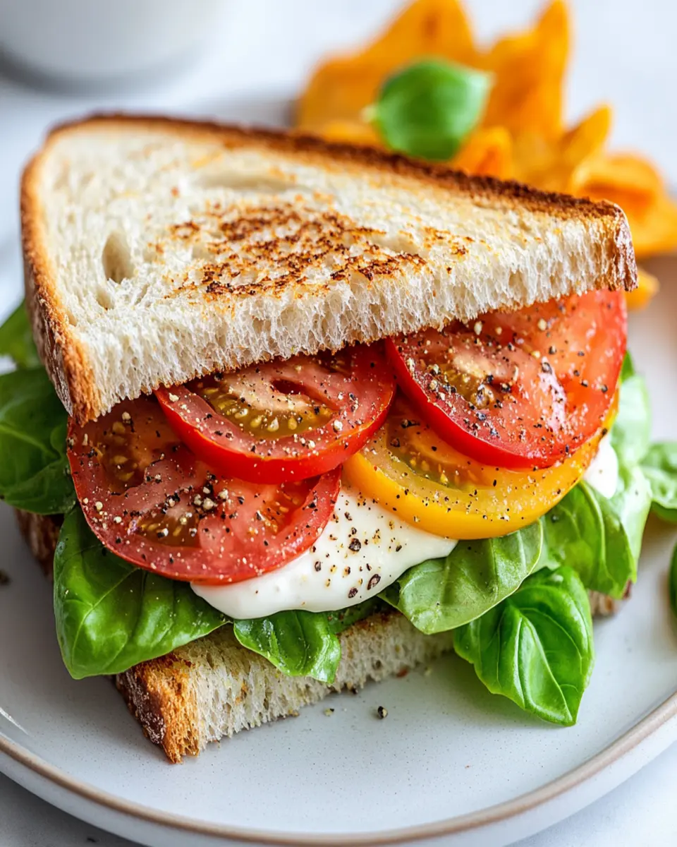 The Best Tomato Sandwich First Image First Image