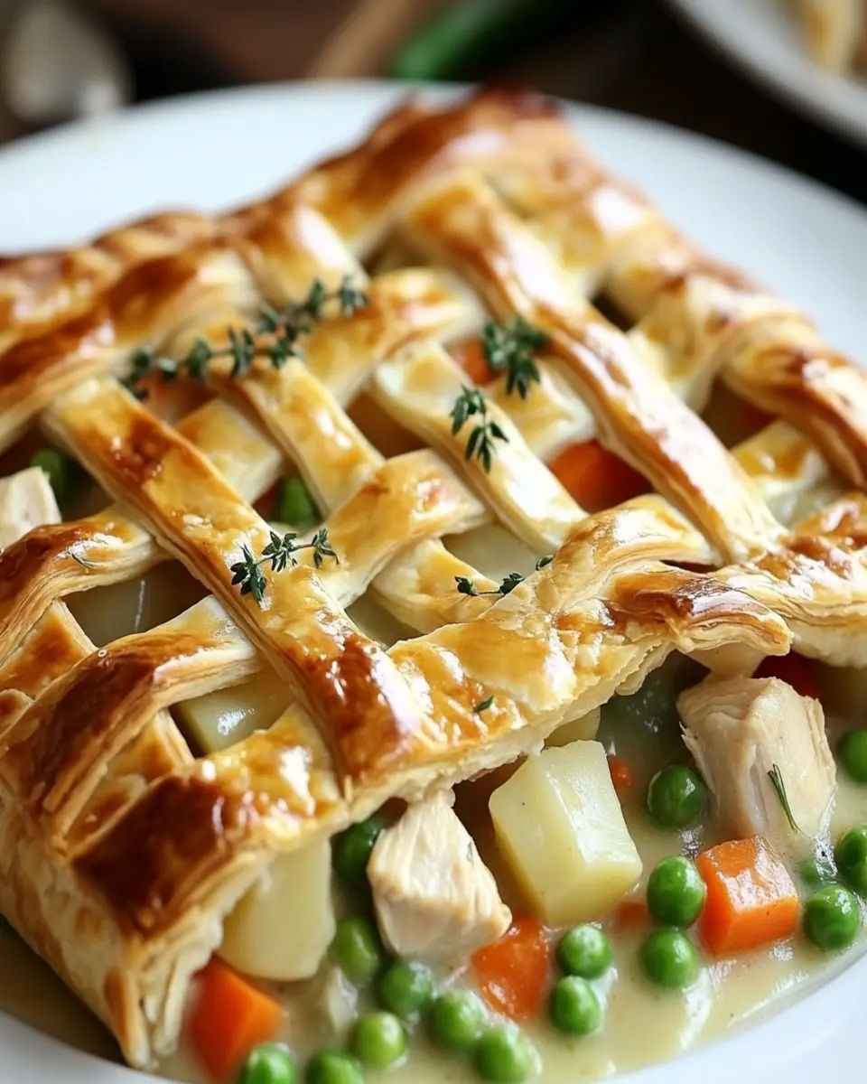 Puff Pastry Chicken Potpie First Image First Image