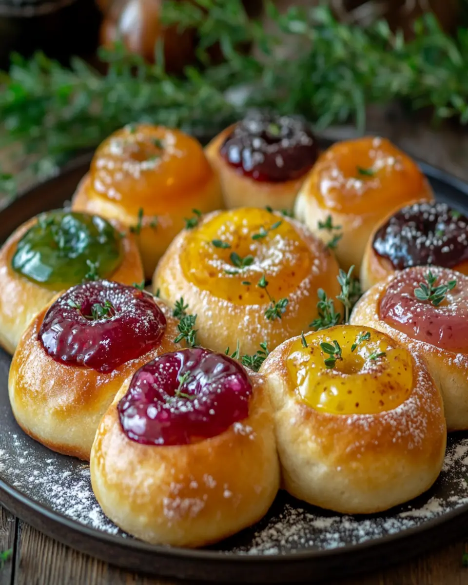 Homemade Jam Donut Focaccia First Image First Image