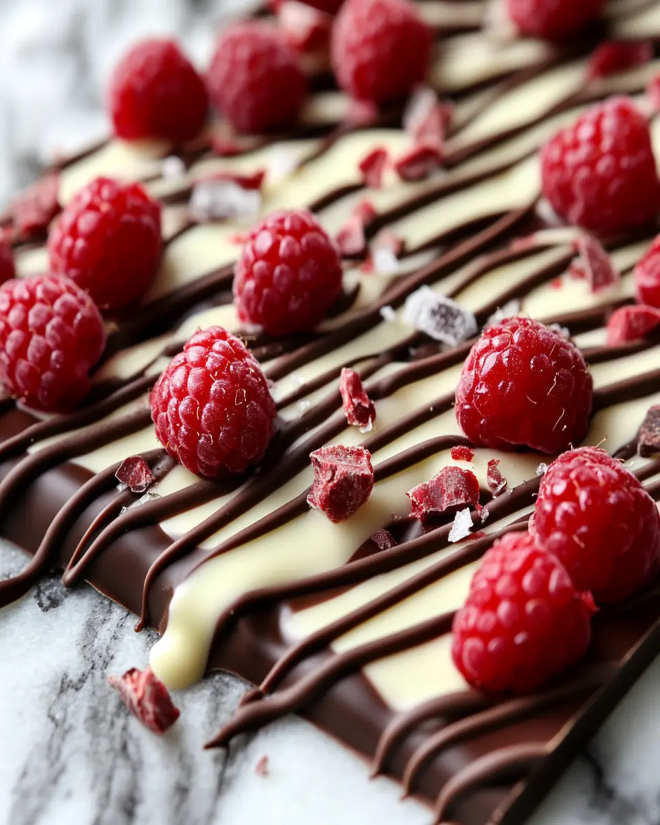 Chocolate Raspberry Yogurt Bark First Image First Image