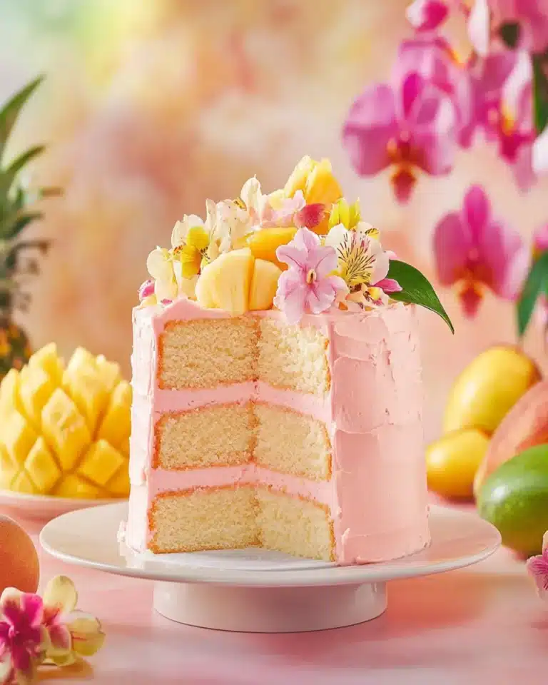 Decadent Hawaiian Guava Cake First Image First Image