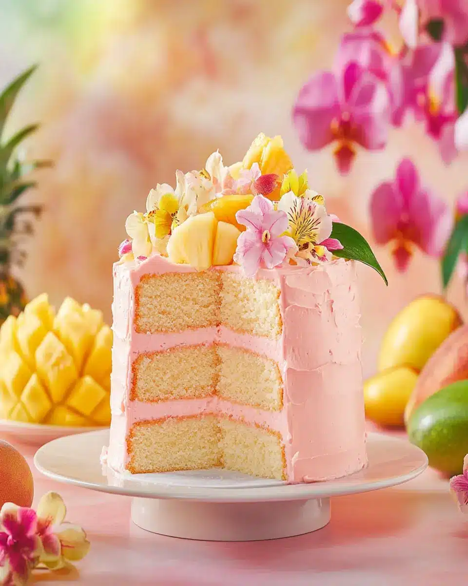 Decadent Hawaiian Guava Cake First Image First Image