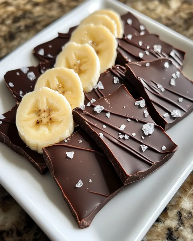 Easy chocolate banana bark First Image First Image