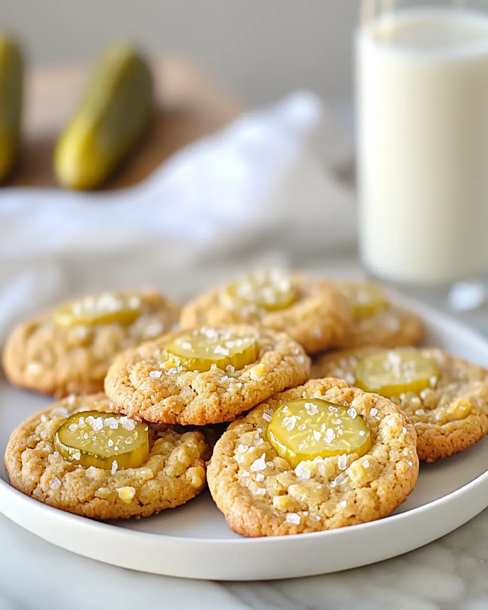 Sweet and Salty Pickle Cookies First Image First Image