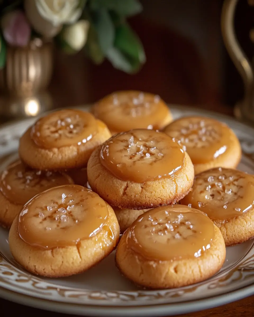 Salted Caramel Cheesecake Cookies First Image First Image