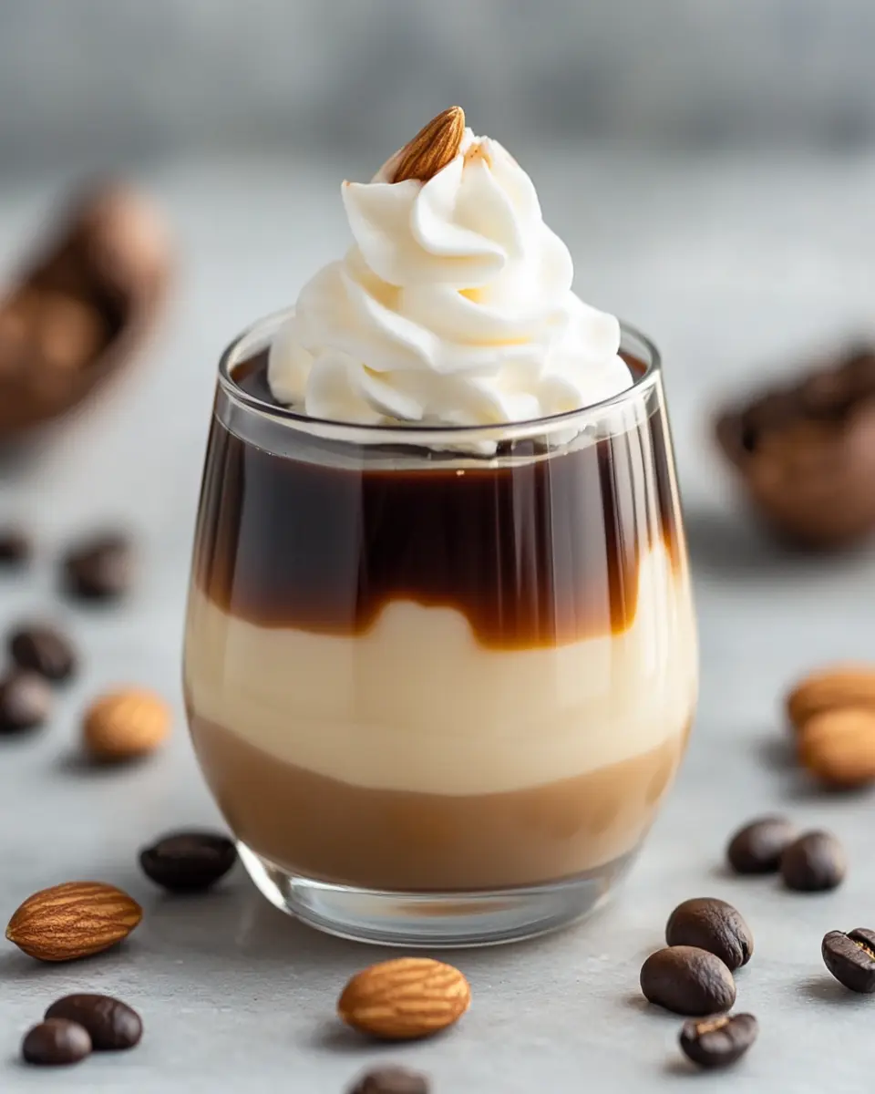 Almond milk coffee jello First Image First Image